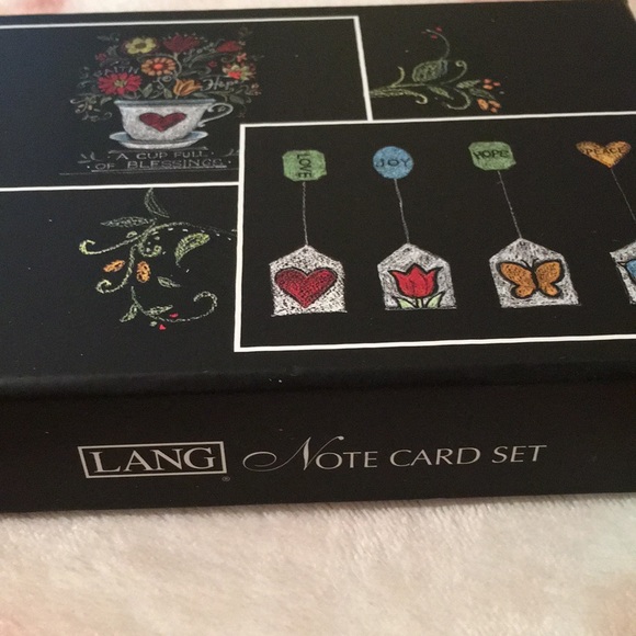 Lang Cup Of Blessings Note Card Set of 12, NWT - Picture 4 of 12